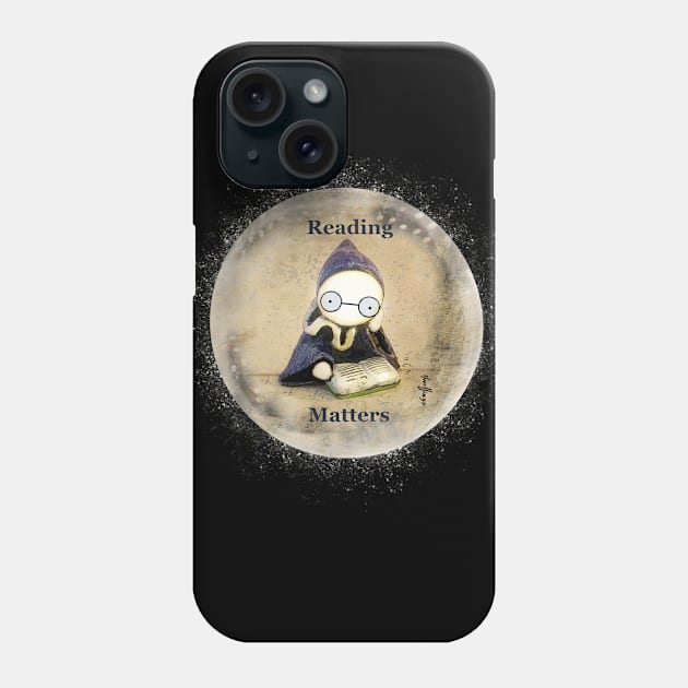 Reading Matters Phone Case by LisaSnellings