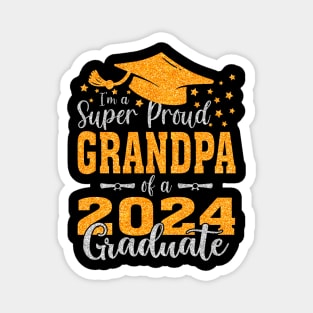 I'm A Super Proud Grandpa Of A 2024 Graduate Magnet