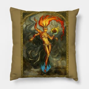 Elemental of Fire & Revenge Pillow