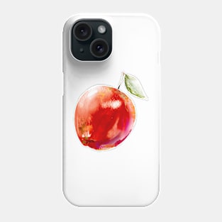 red apple Phone Case