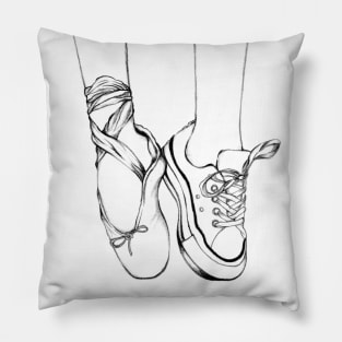 Dancer shoes Pillow