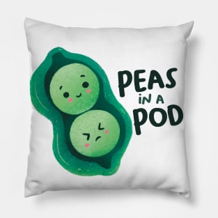 Two Peas in a Pod Pillow