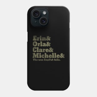 Character Names Exclusive Phone Case