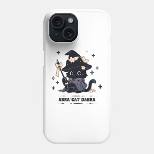 Wizard Cat - ABRA 'CAT' DABRA - Phone Case