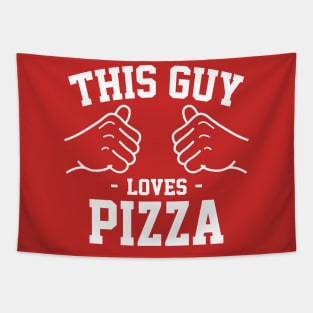 This guy loves pizza Tapestry