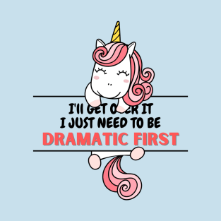 unicorn cute quotes T-Shirt