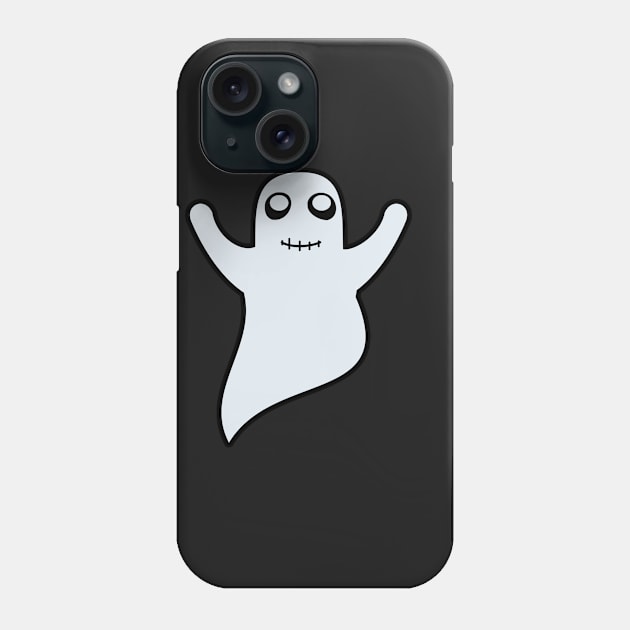 Halloween Ghost Phone Case by evisionarts