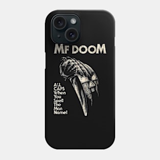 All Caps Doom Phone Case