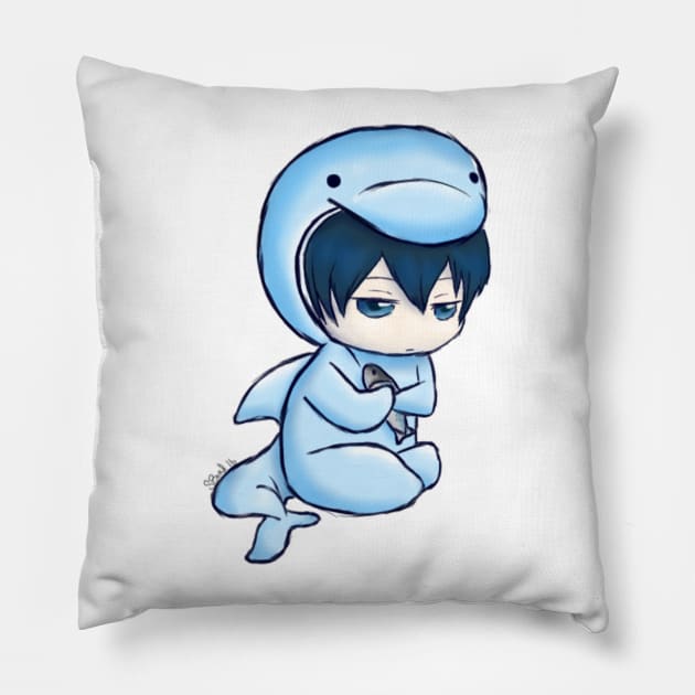 Chibi Nanase Haruka Pillow by 5AM_Art