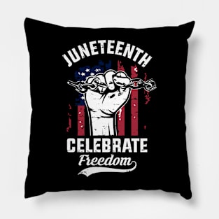 Juneteenth celebrate freedom Pillow