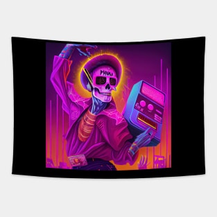 Neon Dancer Tapestry