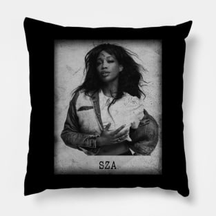 Sza // Minimalist Fanart Tribute Pillow