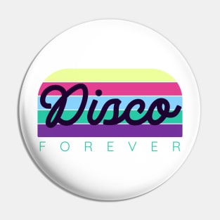 DISCO  - Forever (yellow/pink/blue) Pin