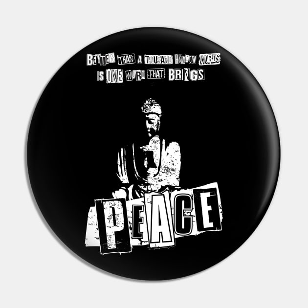 peace 2.0 Pin by 2 souls