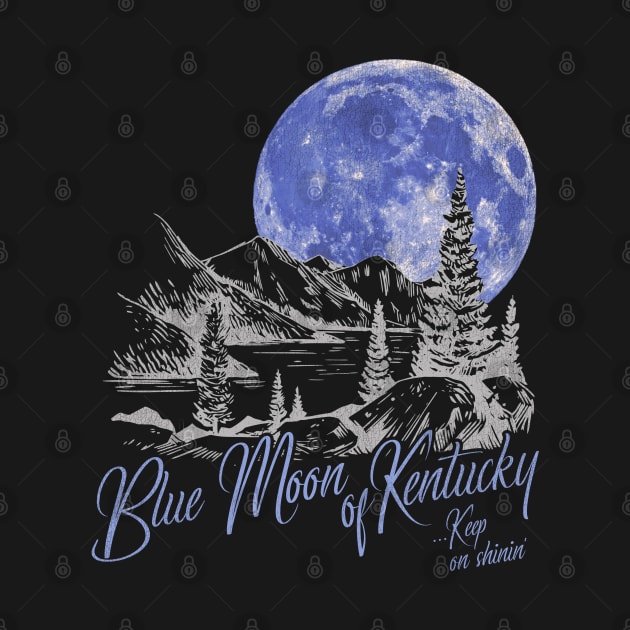 Blue Moon Of Kentucky by darklordpug