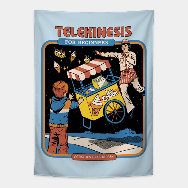 Telekinesis For Beginners Tapestry by Steven Rhodes