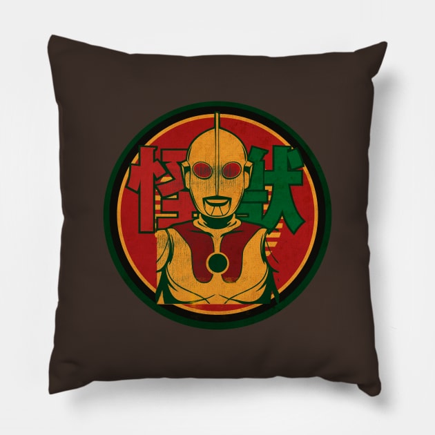 Kaiju Hunter Hero Pillow by CTShirts