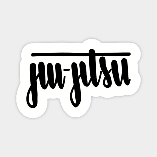 Jiu-Jitsu Handlettered Magnet