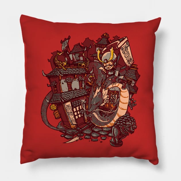 Delivery Chinese Food Pillow by Talehoow