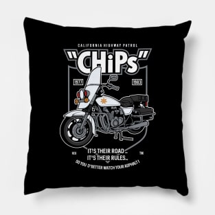 ChiPs california highway patrol Pillow