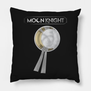 moon knight chest symbol Pillow