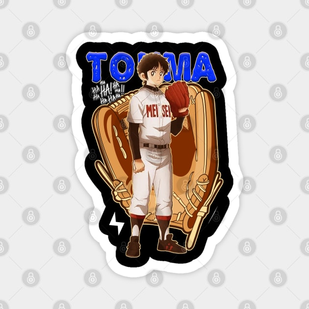 Touma Tachibana Mix 2 Magnet by AssoDesign