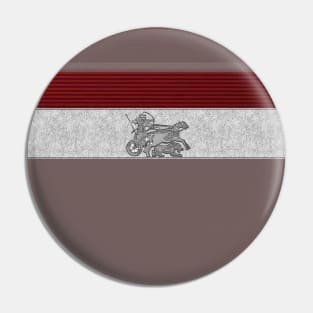 Assyrian Lion Hunter Pin