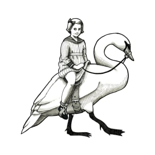 Agatha's Swan Ride T-Shirt