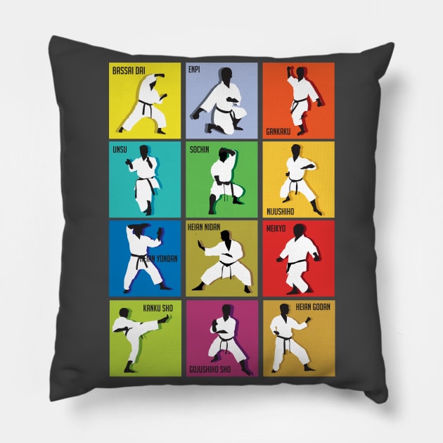 Shotokan Kata Pillow by Limey_57