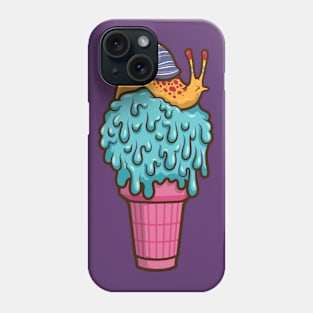 Crazy Snail Cone Phone Case