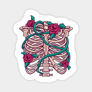 Ribs roses Magnet