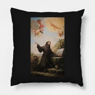 St Francis of Assisi - San Francisco de Asis 24 Pillow