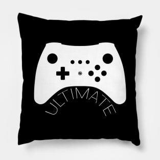 Ultimate Gamer - Video Game Lovers Graphic Statement Pillow