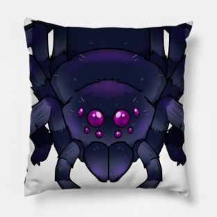 Cute spider (blue) Pillow