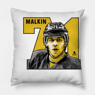 Evgeni Malkin Pittsburgh Number Pillow