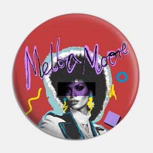 MELBA MOORE 80S RETRO STYLE Pin