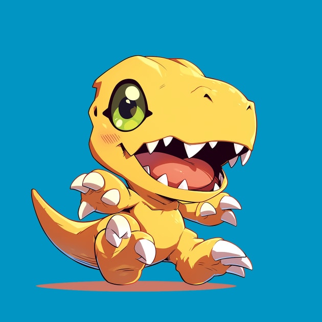 agumon by Stephanie Francoeur Art