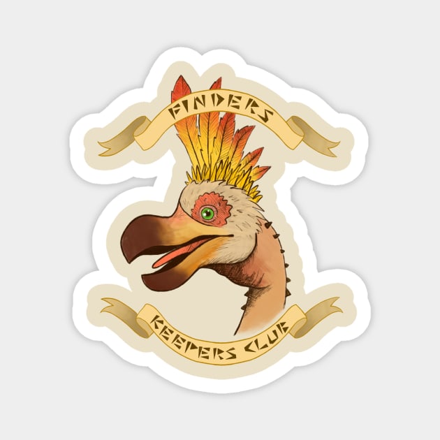 Finders Keepers Club Magnet by Creighcreigh