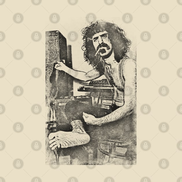 Retro Frank Zappa by TimTimMarket