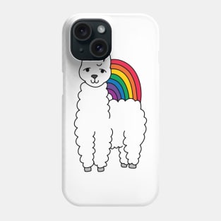 Rainbow Llama Phone Case