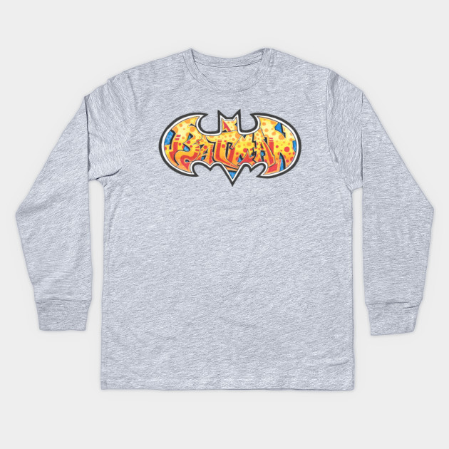 Graffiti Batman Batman Kinder Long Sleeve T Shirt Teepublic De