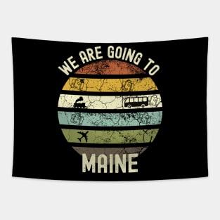 We Are Going To Maine, Family Trip To Maine, Road Trip to Maine, Holiday Trip to Maine, Family Reunion in Maine, Holidays in Maine, Vacation Tapestry