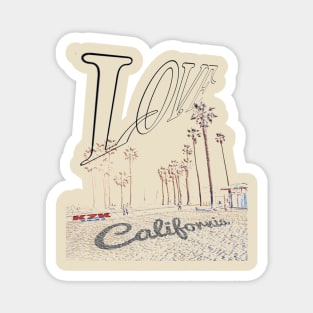 Love California Magnet