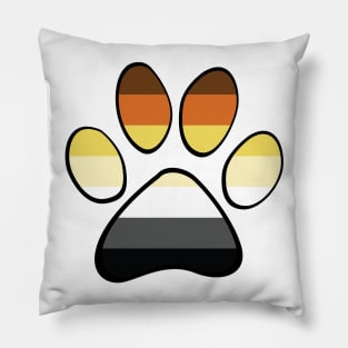 Bear Pride Paw Pillow