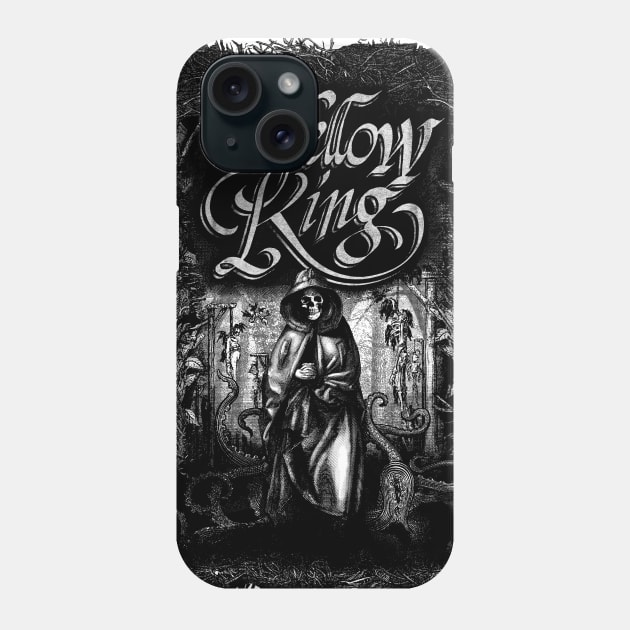 The Yellow King monocolor Phone Case by Moryart