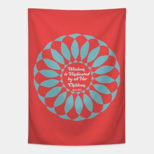 Wisdom Flower Tapestry