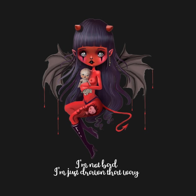 Little cute devil by mapetitepoupee