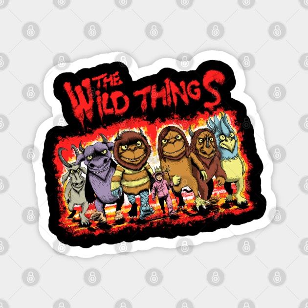 The Wild Things Magnet by Zascanauta