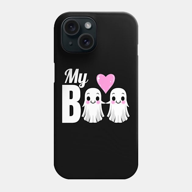 My Boo Sweet Ghosts Costume For Halloween Phone Case by SinBle