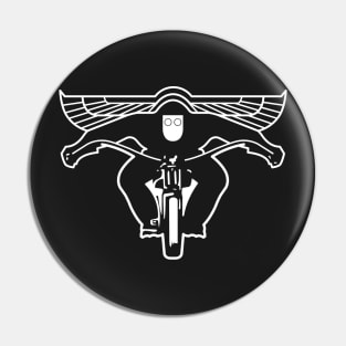 Motorcycle Rider Pin